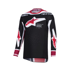 dres SUPERTECH PRO AFD VISTA, ALPINESTARS (černá/červená/bílá) 2026