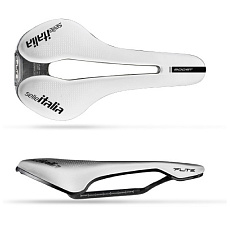 Cyklistické sedlo Selle Italia Flite Boost KC SF L CRB White Flite Cyklistické sedlo Selle Italia Flite Boost KC SF L CRB White Flite