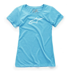 Alpinestars Womens Ageless tee dámské tričko- Light Blue Alpinestars Womens Ageless tee dámské tričko- Light Blue