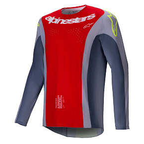 dres TECHSTAR MELT, ALPINESTARS (červená/šedá) dres TECHSTAR MELT, ALPINESTARS (červená/šedá)