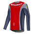 dres TECHSTAR MELT, ALPINESTARS (červená/šedá)