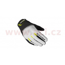 rukavice FLASH CE LADY, SPIDI, dámské (černé/bílé/žluté fluo)