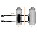 Fidlock TWIST SET LÁHEV TMAVÁ 590ml - UNIVERZÁLNÍ ZÁKLADNA