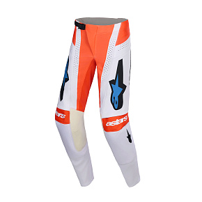 kalhoty TECHSTAR KNIF, ALPINESTARS (světle šedá/oranžová fluo/černá) 2026 kalhoty TECHSTAR KNIF, ALPINESTARS (světle šedá/oranžová fluo/černá) 2026