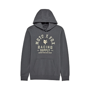 Pánská mikina Fox Local Racer Fleece Po  Dark Shadow