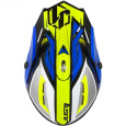 Kšilt JUST1 J38 BLADE modro/fluo žluto/černý