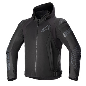 bunda ZACA AIR WATERPROOF, ALPINESTARS (černá/černá) 2026