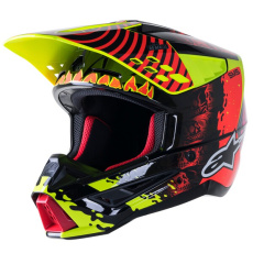 přilba S-M5 SOLAR FLARE, ALPINESTARS (žlutá fluo/červená fluo/černá) přilba S-M5 SOLAR FLARE, ALPINESTARS (žlutá fluo/červená fluo/černá)