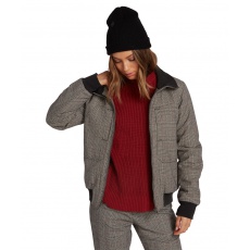 Dámská bunda Volcom mockom Teddy Plaid Dámská bunda Volcom mockom Teddy Plaid