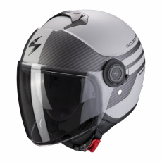 Moto přilba SCORPION EXO-CITY MODA matná stříbrno/černá Moto přilba SCORPION EXO-CITY MODA matná stříbrno/černá
