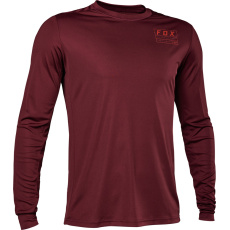 Pánský cyklo dres Fox Ranger Ls Jersey Swath Dark aroon Pánský cyklo dres Fox Ranger Ls Jersey Swath Dark aroon