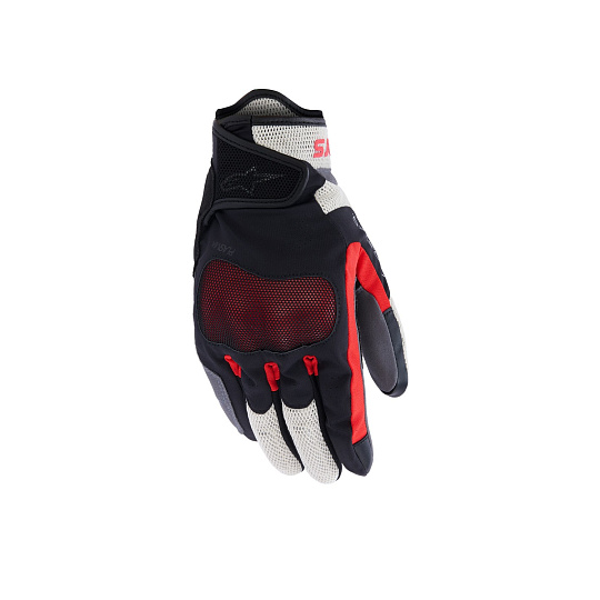 rukavice MOGRESS AIRFLOW, ALPINESTARS (černá/krémová/červená) 2026 rukavice MOGRESS AIRFLOW, ALPINESTARS (černá/krémová/červená) 2026