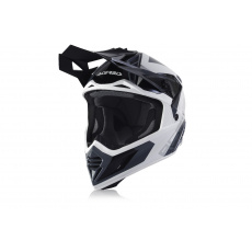 ACERBIS motokros přilba X-TRACKbílá/černá ACERBIS motokros přilba X-TRACKbílá/černá