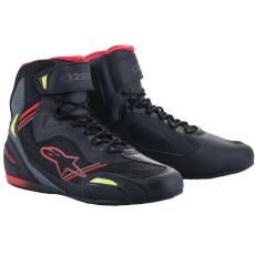 boty FASTER-3 RIDEKNIT, ALPINESTARS (černé/červené/žluté fluo/šedé) 2025 boty FASTER-3 RIDEKNIT, ALPINESTARS (černé/červené/žluté fluo/šedé) 2025