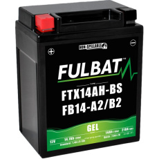 baterie 12V, YB14-A2 GEL (12N14-4A) 14Ah, 175A, bezúdržbová GEL technologie 135x90x167 FULBAT (aktivovaná ve výrobě) baterie 12V, YB14-A2 GEL (12N14-4A) 14Ah, 175A, bezúdržbová GEL technologie 135x90x167 FULBAT (aktivovaná ve výrobě)