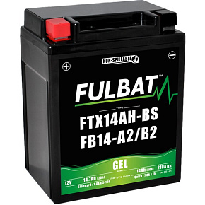 baterie 12V, YB14-A2 GEL (12N14-4A) 14Ah, 175A, bezúdržbová GEL technologie 135x90x167 FULBAT (aktivovaná ve výrobě) baterie 12V, YB14-A2 GEL (12N14-4A) 14Ah, 175A, bezúdržbová GEL technologie 135x90x167 FULBAT (aktivovaná ve výrobě)