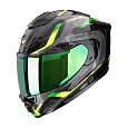 Moto přilba SCORPION EXO-1500 AIR SLEEK černo/zelená