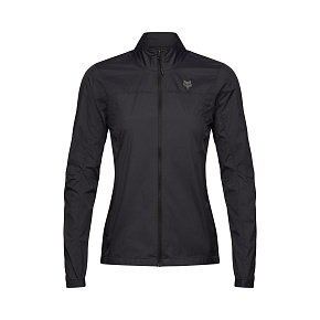 Dámská cyklo bunda Fox W Ranger Wind Jacket  Black
