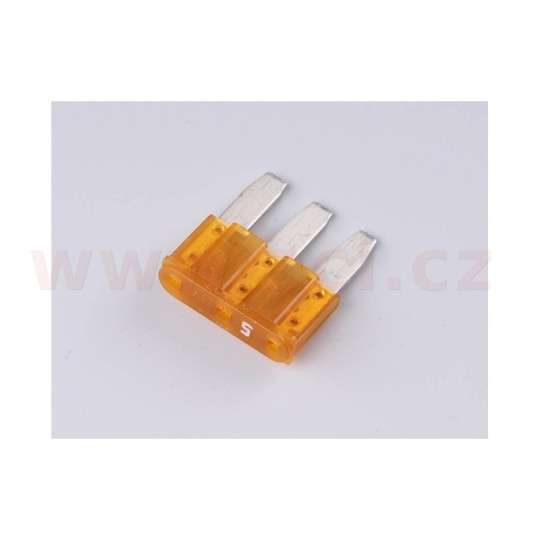 pojistka plochá MIKRO III 5A (sada 10ks) pojistka plochá MIKRO III 5A (sada 10ks)