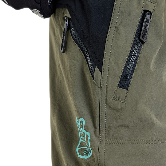 TLD DĚTSKÉ KALHOTY YOUTH SKYLINE TRAIL PANT MONO ARMY (29090601)