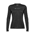Dámský cyklo dres Fox W Ranger Tru Dri Ls Jersey  Black