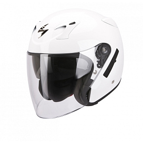 Moto přilba SCORPION EXO-220 solid bílá Moto přilba SCORPION EXO-220 solid bílá