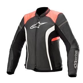 bunda STELLA KIRA, ALPINESTARS, dámská (černá/růžová fluo) bunda STELLA KIRA, ALPINESTARS, dámská (černá/růžová fluo)