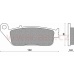 brzdové destičky (směs SCOOTER ACTIVE ORGANIC) NEWFREN (2 ks v balení)