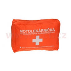 motolékárnička SK - textilní (výbava dle platné vyhlášky MZ SR 143/2009 z.z., oranžová)
