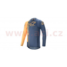 dres SUPERTECH FOSTER 2021, ALPINESTARS (modrá/oranžová) dres SUPERTECH FOSTER 2021, ALPINESTARS (modrá/oranžová)