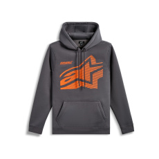 mikina FASTING HOODIE, ALPINESTARS (šedá)