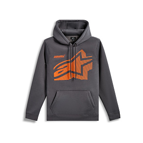 mikina FASTING HOODIE, ALPINESTARS (šedá)