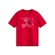 triko MX HELMET CSF, ALPINESTARS (červená) triko MX HELMET CSF, ALPINESTARS (červená)