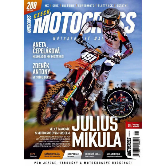 časopis Czech Motocross 01/2025