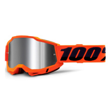 ACCURI 2, 100% brýle Orange, zrcadlové stříbrné plexi ACCURI 2, 100% brýle Orange, zrcadlové stříbrné plexi