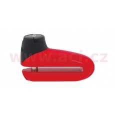 zámek na kotoučovou brzdu 300 (průměr třmenu 10 mm), ABUS (červený)