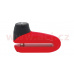zámek na kotoučovou brzdu 300 (průměr třmenu 10 mm), ABUS (červený)