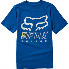 Dětské triko Fox Youth Overhaul Ss Tee Royal Blue Dětské triko Fox Youth Overhaul Ss Tee Royal Blue