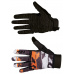 Pánské rukavice Northwave Air Lf Full Fingers Glove Black/Orange/Wh 