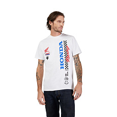 Pánské triko Fox Honda Ss Tee  Optic White