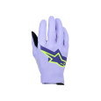 rukavice SUPERTECH MX, ALPINESTARS (levandulová/fialová/žlutá) 2026