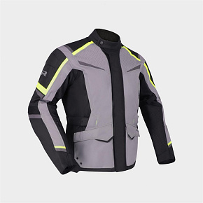 Moto bunda RICHA TUNDRA šedo/neonově žlutá Moto bunda RICHA TUNDRA šedo/neonově žlutá