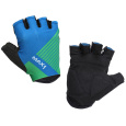 dětské krátkoprsté rukavice MAX1 Raceday 3-4 roky modro/zelené