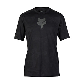 Pánský cyklo dres Fox Ranger Tru Dri Ss Jersey Black Pánský cyklo dres Fox Ranger Tru Dri Ss Jersey Black