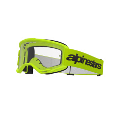 brýle VISION 3 WORDMARK, ALPINESTARS (žlutá fluo, čiré plexi) 2026