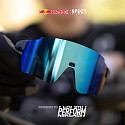 Red Bull Spect sluneční brýle STUN černé s červeným sklem