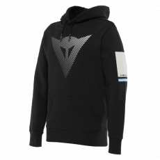 Mikina DAINESE FADE HOODIE černo/šedo/bílá