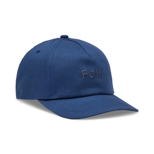 Pánská kšiltovka Fox Wordmark Adjustable Hat  Indigo