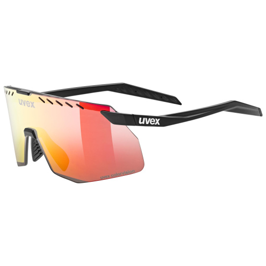 UVEX BRÝLE PACE STAGE S CV BLACK MATT/MIR.RED (S5330732287)