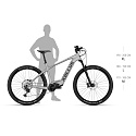KELLYS Tygon RS10 P Mocha Grey 29" 725Wh, velikost M